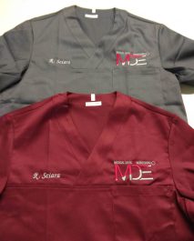 Casacche unisex con scollo a V personalizzate con logo aziendale